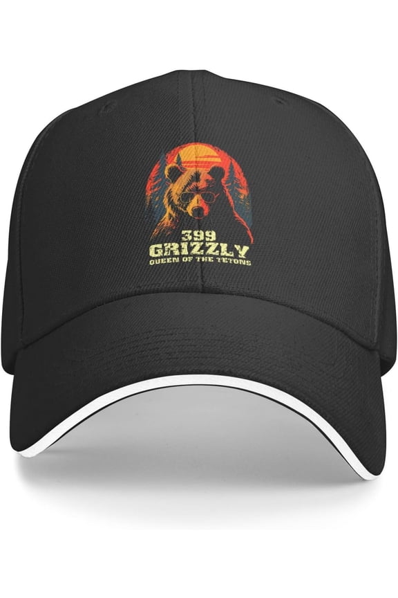 Grizzly 399 Forever The Queen of The Tetons Baseball Caps Windproof Breathable Fashion Hat Athletic