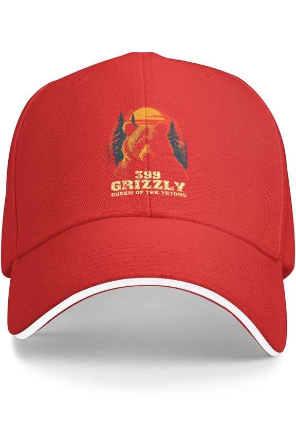 Grizzly 399 Forever The Queen of The Tetons Baseball Caps Windproof Breathable Fashion Hat Athletic