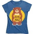 thumbnail image 1 of Grizzly Bear Flip - Funny Bear Hug Humorous Funny Women's T-Shirt, 1 of 4