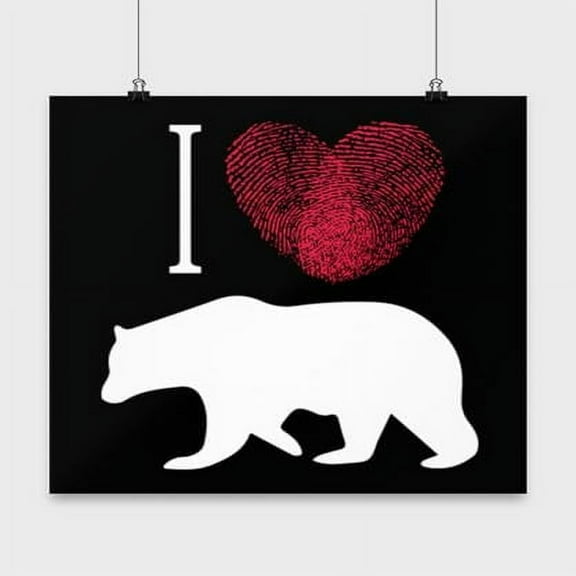 Majestic Grizzly Bear Art - Nature Enthusiast - 13x13 Poster Print - Wildlife Decor