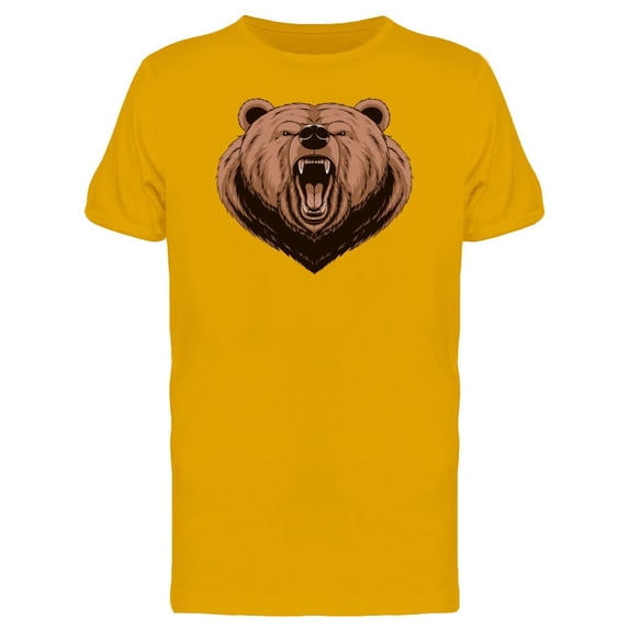 Grizzly Bear Roar Tee Men's -Image by Shutterstock