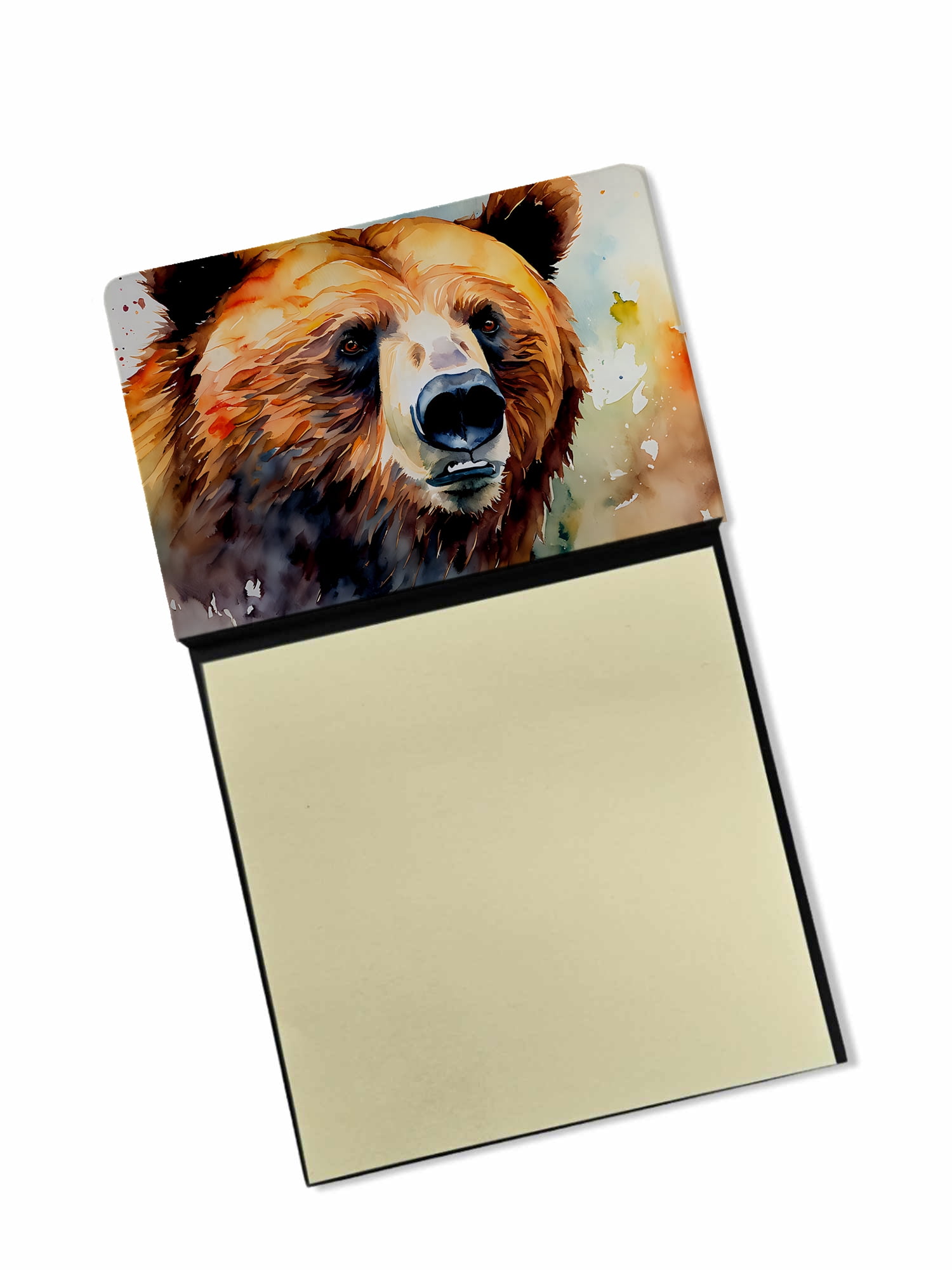 Grizzly Bear Sticky Note Holder 3.25 in x 5.25 in