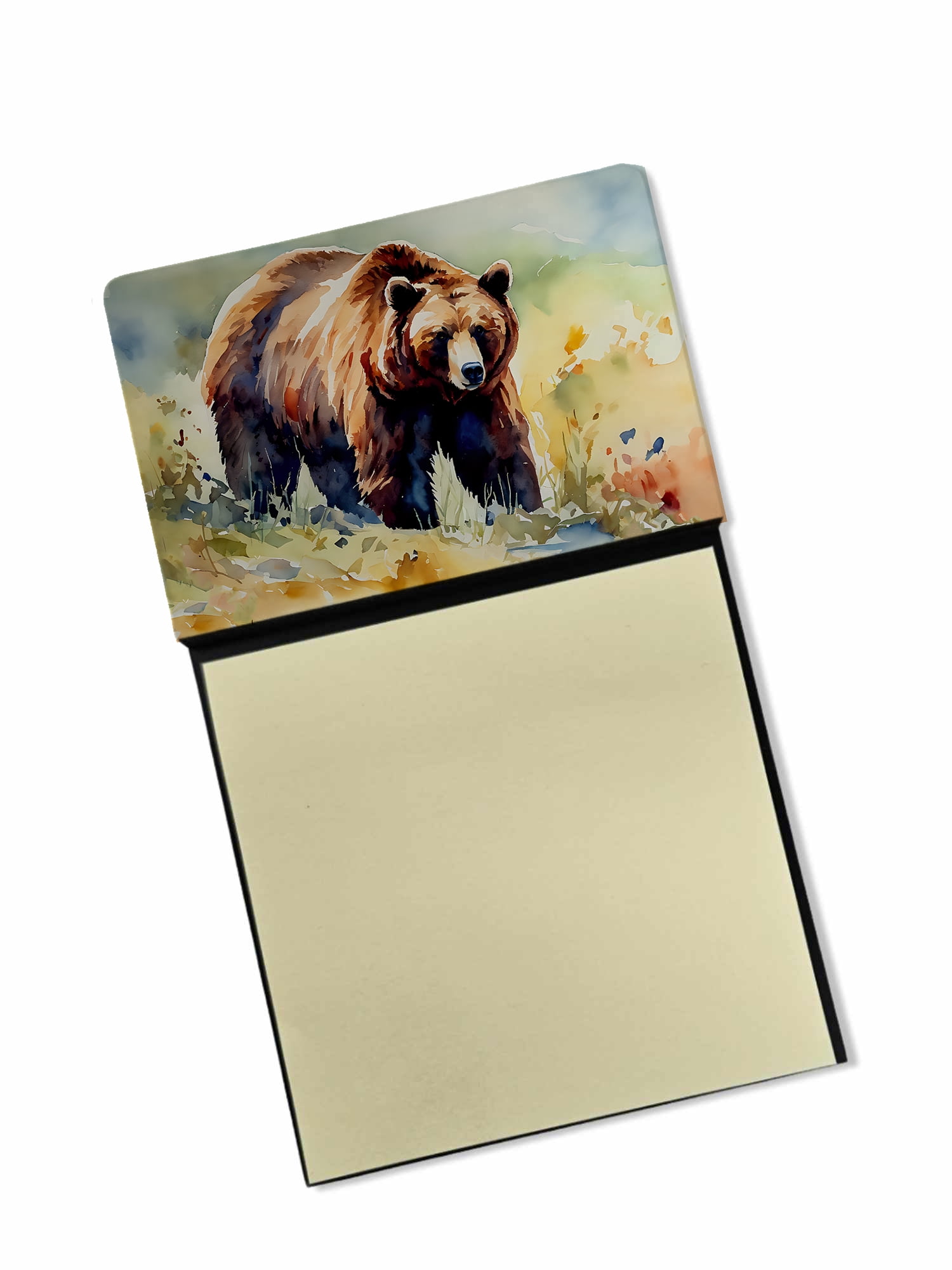 Grizzly Bear Sticky Note Holder 3.25 in x 5.25 in
