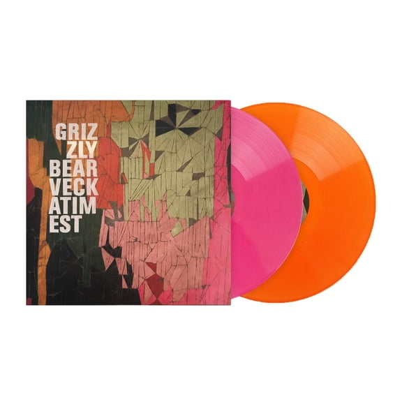 Grizzly Bear - Veckatimest Exclusive Opaque Pink & Transparent Orange 2x LP Vinyl