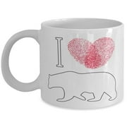 Grizzly Bear Design - Nature Lover - 11 oz Ceramic Coffee Mug