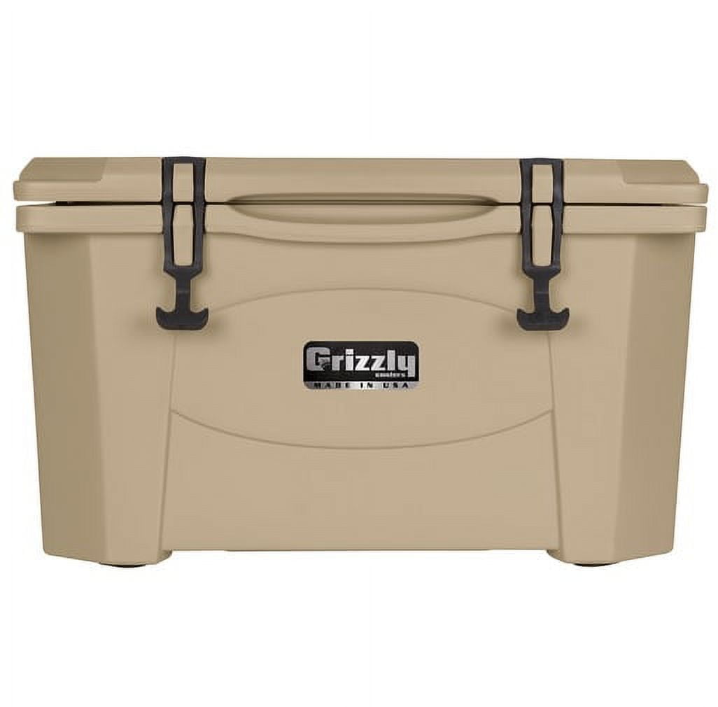 Grizzly Coolers 60 Quart RotoMolded Cooler Tan G60TAN