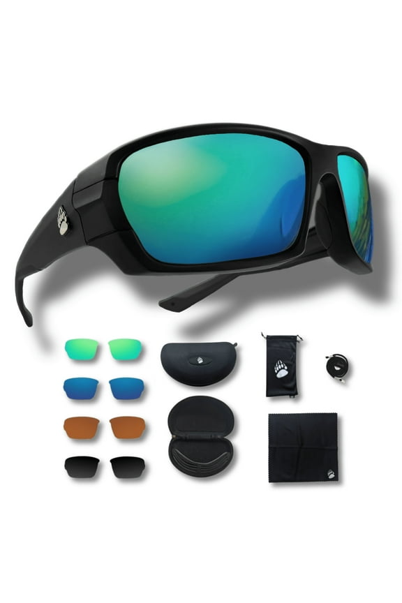 Pro Sunglasses Kit – 4 Sets of Polarized Lenses Included