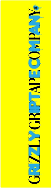 Grizzly Griptape Bonjour Grip Sheet 9 x 33 Yellow