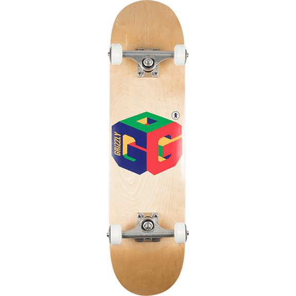 Grizzly Griptape G64 Complete Skateboard 8 Natural