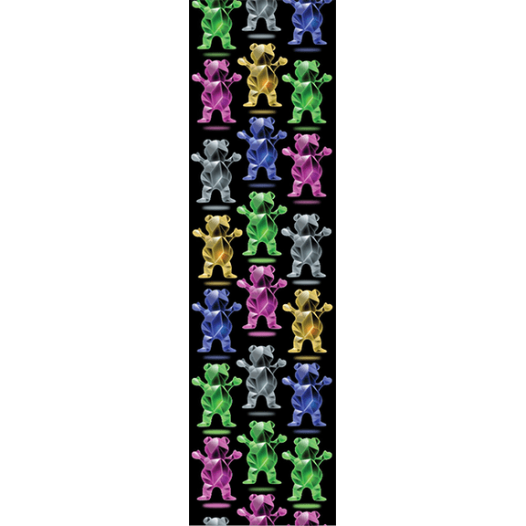 Grizzly Griptape Gemstone Skateboard Griptape Multicolor - 9" x 33"
