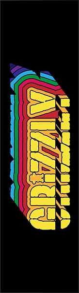 Grizzly Griptape Mystery Van Grip Sheet 9 x 33 Black