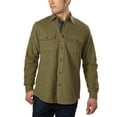 thumbnail image 1 of Grizzly Mountain Men’s Flannel Chamois Shirt, Green - Medium - NEW, 1 of 1