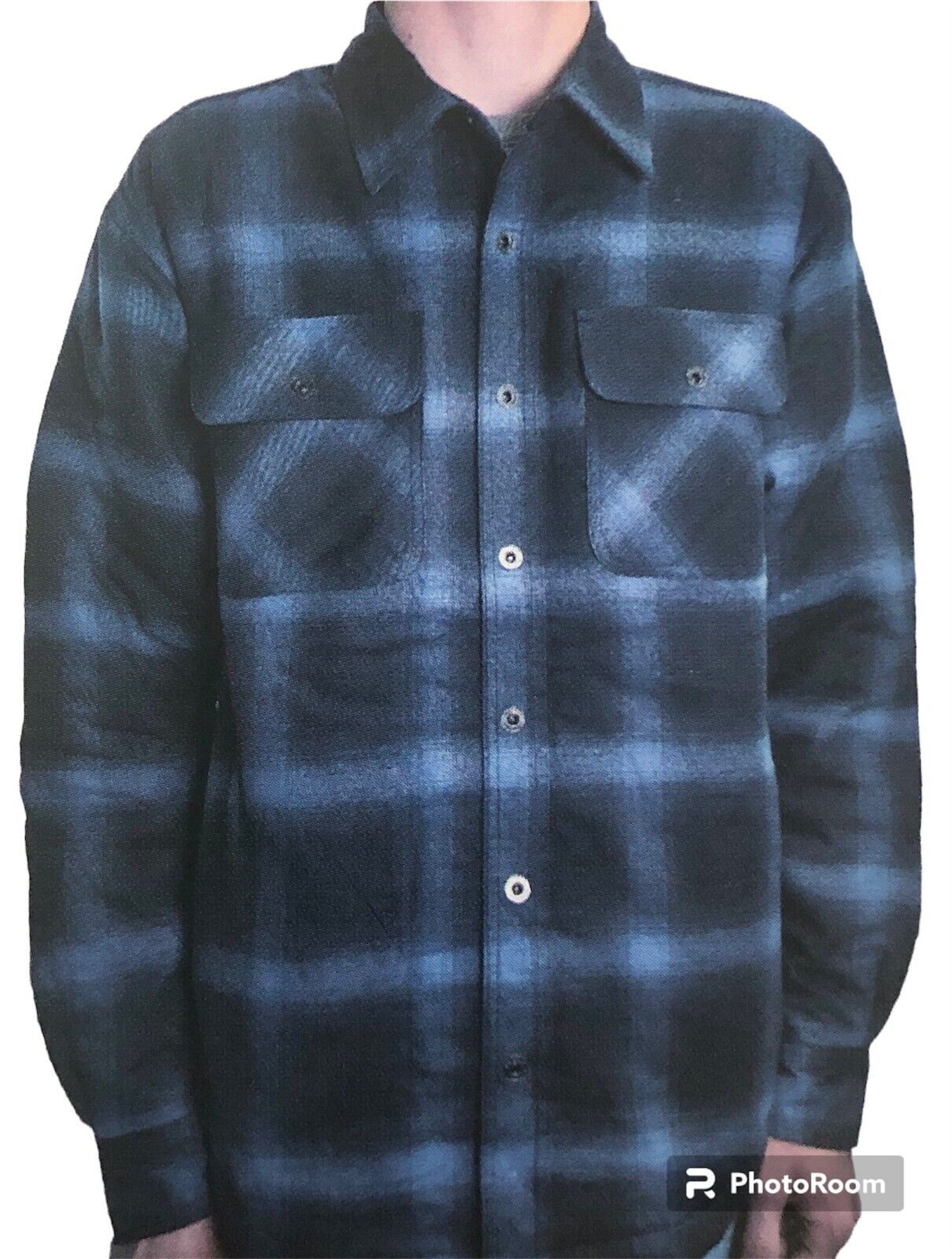 Grizzly Mountain Men's Sherpa Lined Plaid Flannel Shirt Jacket