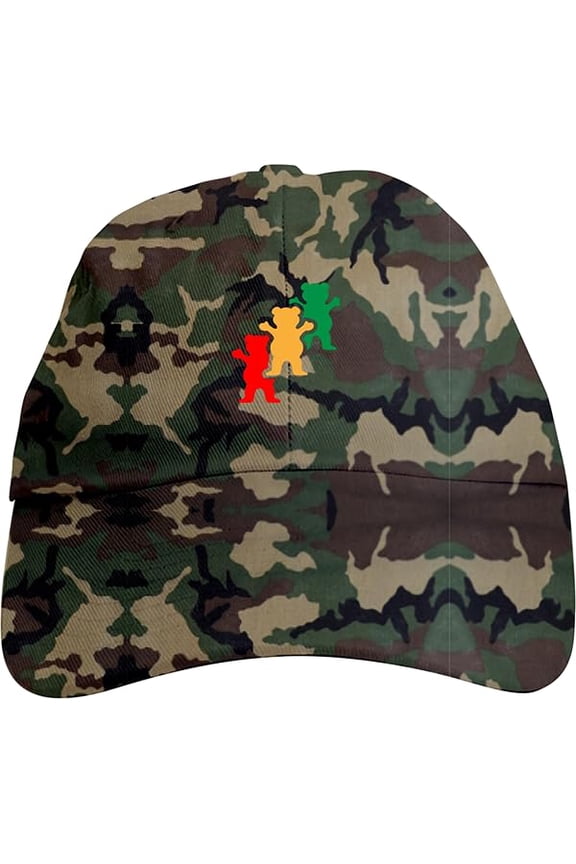 Grizzly Trinity Dad Hat Adjustable Camo