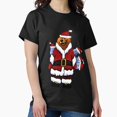 thumbnail image 1 of Grizzy And The Lemmings As St. Nick Claus Funny Christmas Holiday Cartoon G12168 Unisex T-Shirt, Up to Size 5XL, 1 of 2