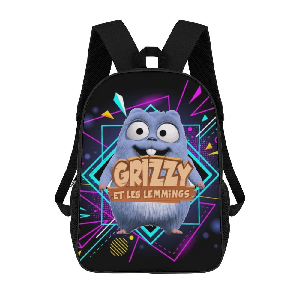 TropicalLife Vintage Steam Train Backpack - 18 Inch School Bag For Teens, Laptop Daypack