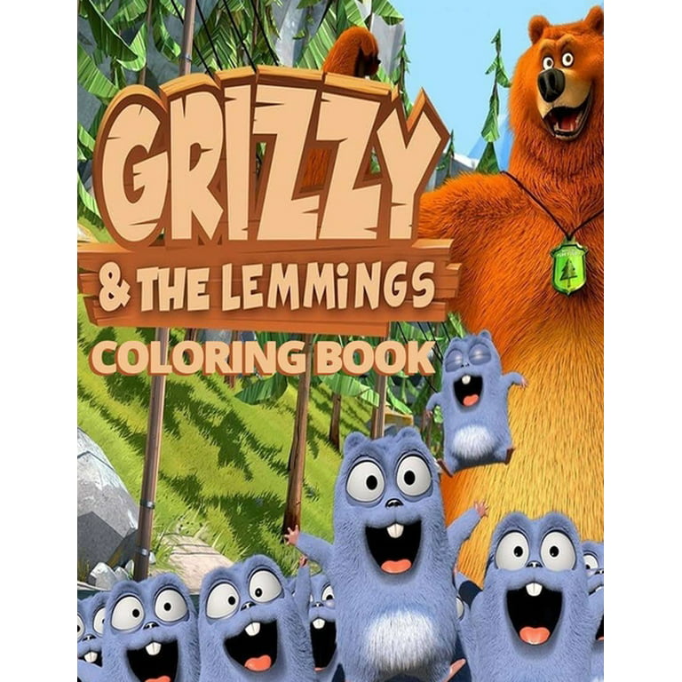 Poster Grizzy e Lemmings Kids Coleção Favorita