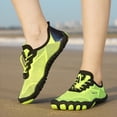 thumbnail image 1 of GrmtClth Athletic Minimalist Barefoot Trail Shoes Mens Womens Cross Training Sneakers Zero Drop Wide Toe Box Footwear, Lightweight Hiking Walking Running Trainers Green (US/9), 1 of 3
