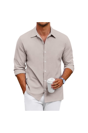 green emerald velvet dress Marquis Men's Cotton Blend Slim Fit Dress Shirts