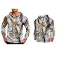 thumbnail image 1 of GrmtClth Mens All Year Camouflage Knit Hooded Sweatshirt Cozy Adjustable Hood Leisure Pullover Drawstring Kangaroo Pocket Loose Fit Loungewear Winter Daily Commute Street Outfit, 1 of 8