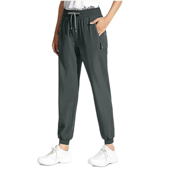 GrmtClth Sweatpants for Men Ice Silk Stretch Straight Casual Drawstring Pants Plus Size Breathable Lightweight Relaxed Fit Daily Office Walking Travel Trousers with Side Zipper Pockets Light Gray L