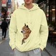 thumbnail image 1 of GrmtClth Unisex Cat Dog Pouch Hoodie Oversized Carry Pouch Puppy Holder Hoodies Comfort Soft Carrier Pullover Sweatshirt with Pet Pocket Beige S, 1 of 7
