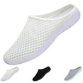 thumbnail image 1 of GrmtClth Unisex Slip On Mules Breathable Mesh Casual Slippers Lightweight Non Slip Walking Shoes Comfortable Backless Loafers Outdoor Slide Sandals, 1 of 7