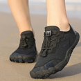 thumbnail image 1 of GrmtClth Zero Drop Wide Toe Box Barefoot Sneakers Mens Womens Minimalist Athletic Training Shoes, Breathable Trail Walking Hiking Running Footwear for Outdoor Sports Black (US/8.5), 1 of 4