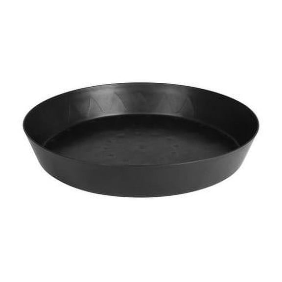 Gro Pro Heavy Duty Black Saucer w/ Tall Sides - 20 in