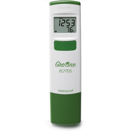 GroLine Waterproof EC/TDS (ppm) Tester HI98318