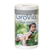 GroVia BioLiners   All Natural and Unscented for Natural Parenting   Breathable   Chlorine-Free   200 Count