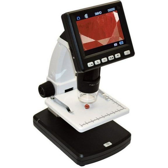 Grobet 1080P Full High Definition Digital Microscope for Gemstones & Jewelry