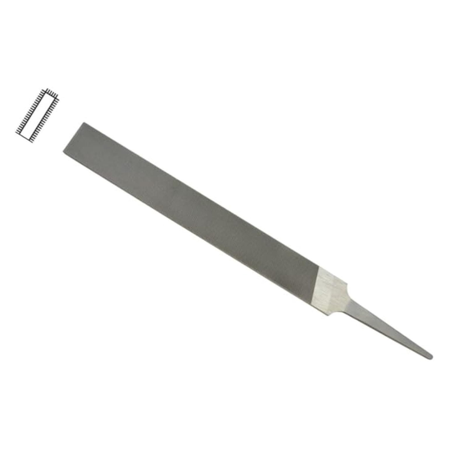 Slim Hand File Using For Post Router Grobet Hand File - Flat File for Metal, Wood, Jewelry - 6 Inch Length ...