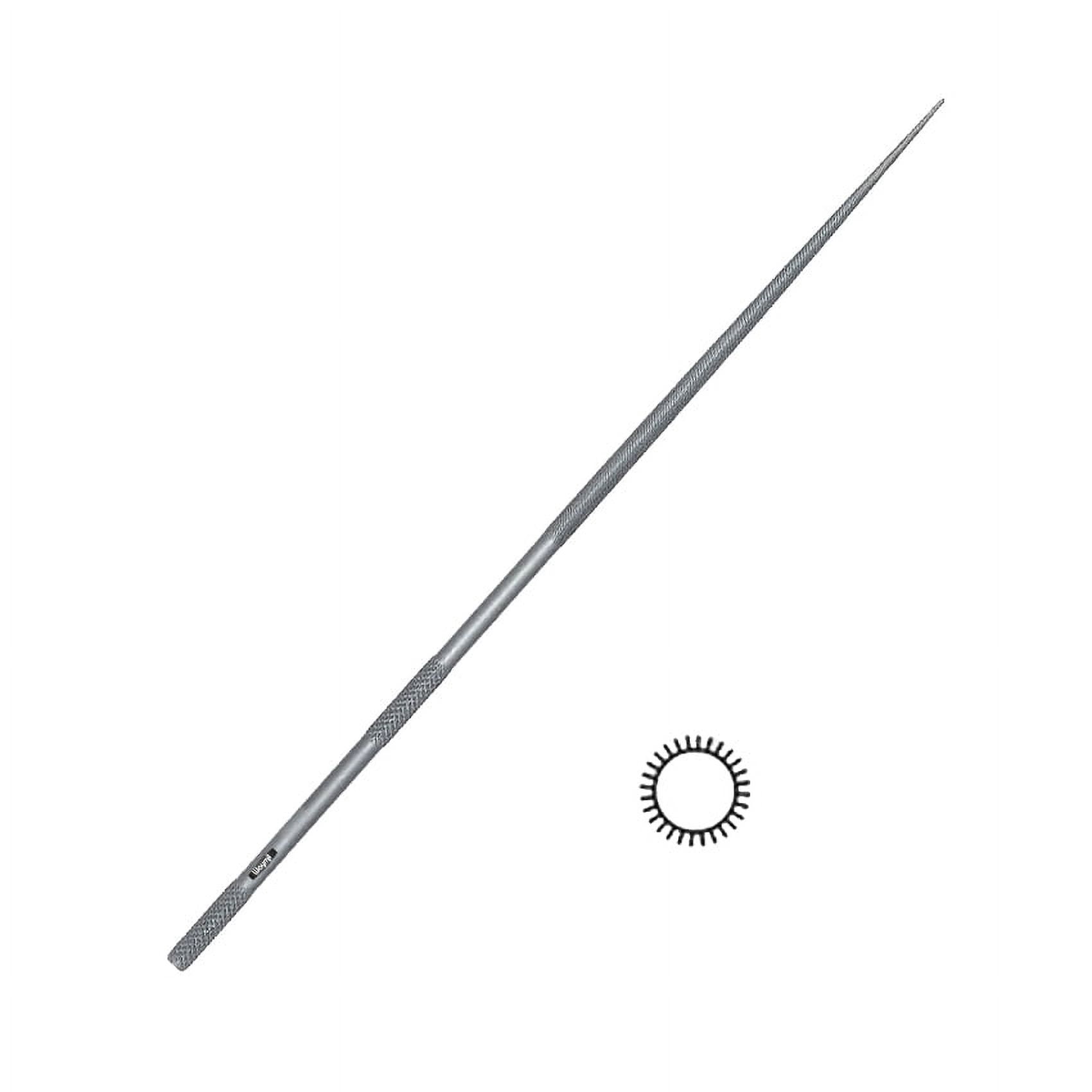 Grobet Swiss Type Needle File Round Cut 0 (160mm) Jewelry Metalsmith