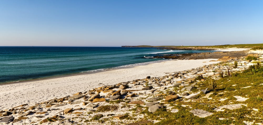 Grobust Beach Orkney Scotland Canvas Art - Kav Dadfar Design Pics (22 x 10)