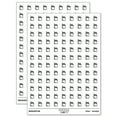 thumbnail image 1 of Groceries Grocery Store Icon 200+ Round Stickers - White - Gloss Finish - 0.50" Size, 1 of 3