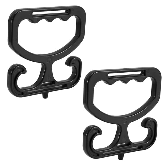 Grocery Bag Carrier 2-Pack Heavy Duty Shopping Bag Holder for Toting Bags