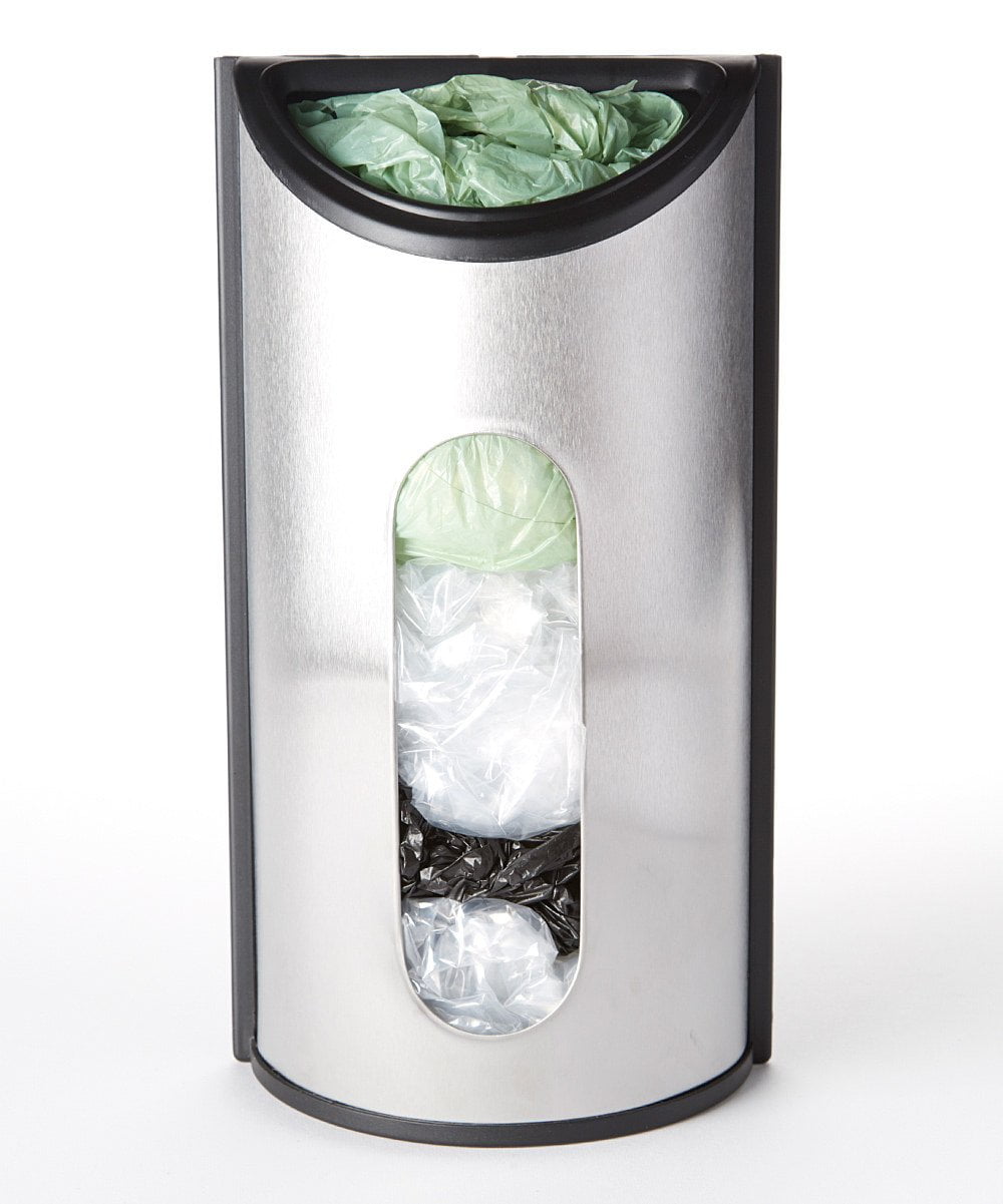 Grocery Bag Holder Stainless Steel Plastic Bag Holder Easy-access