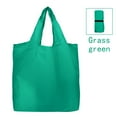 thumbnail image 1 of Grocery Bags Heavy Duty Reusable Foldable Groceries Tote Bag Portable And Folding Shopping Bag Storage Case,Green,Polyester, 1 of 4