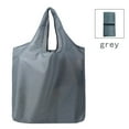 thumbnail image 1 of Grocery Bags Heavy Duty Reusable Foldable Groceries Tote Bag Portable and Folding Shopping Bag Grey, 1 of 4