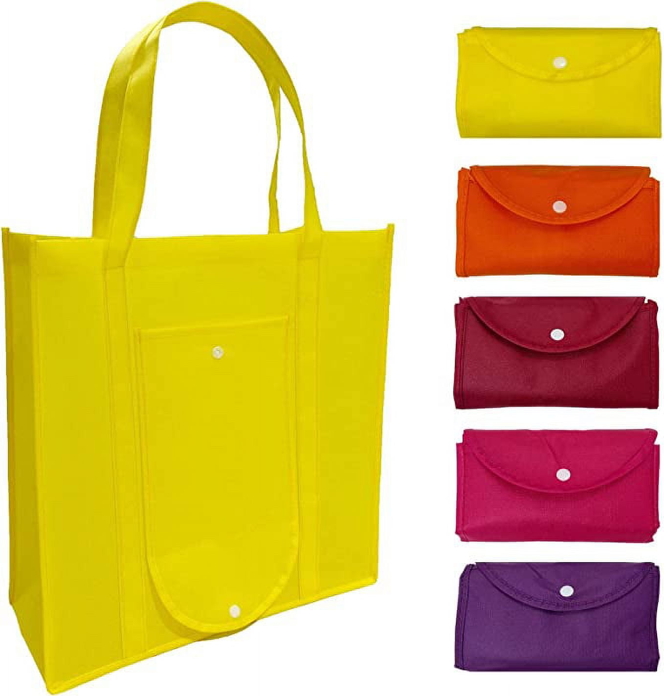 Extra-Large Reusable Shopping Bags Heavy Duty Washable Foldable