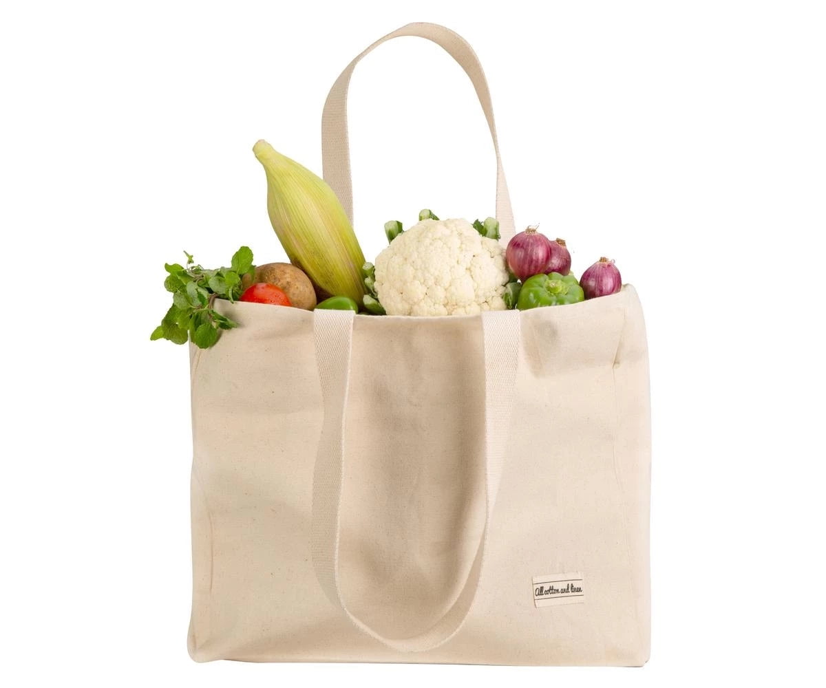 Grocery Canvas Tote Bags