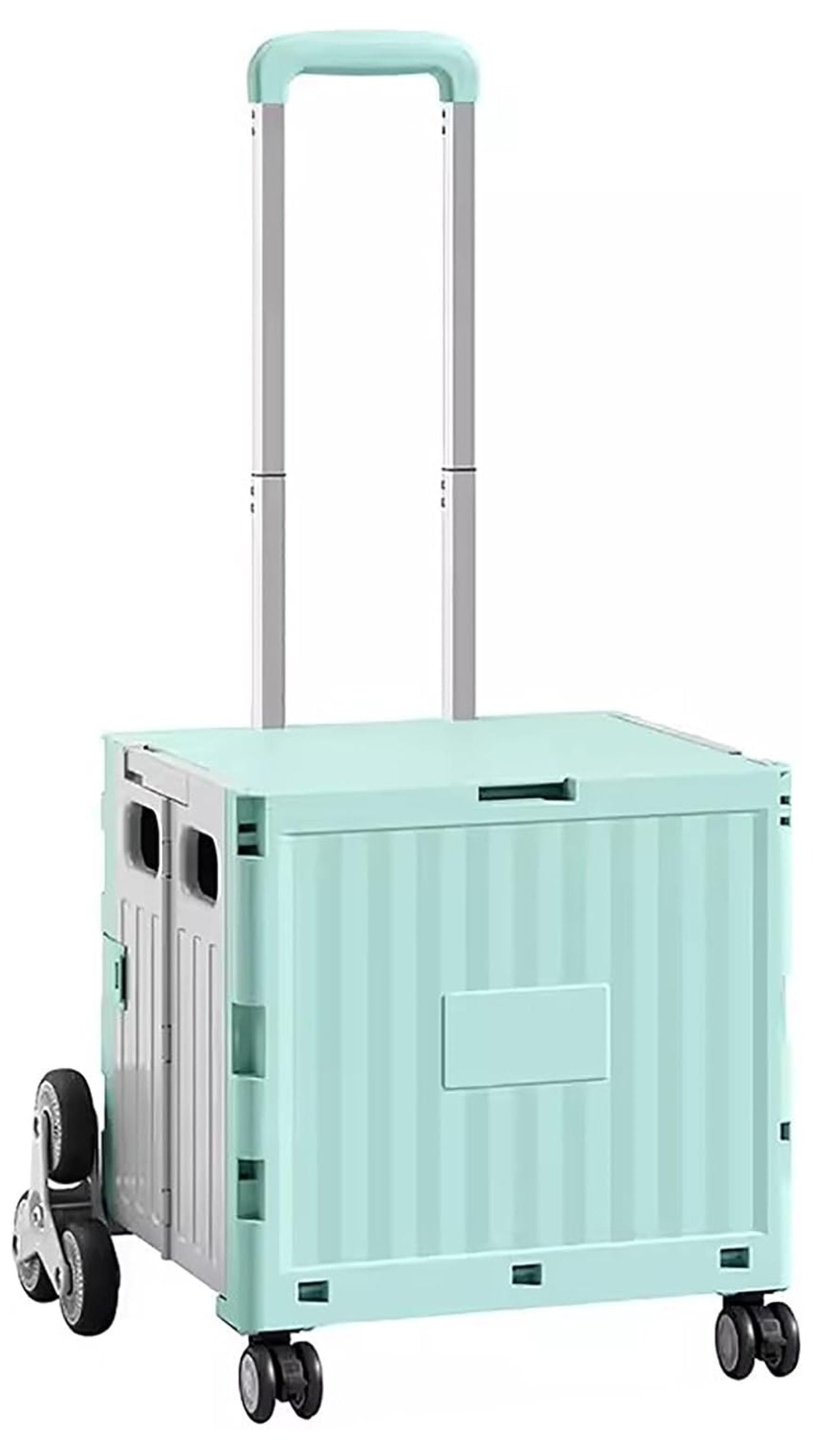 Grocery Cart on Wheels Cart Stair Climber Wheeled Rolling Crate Teacher