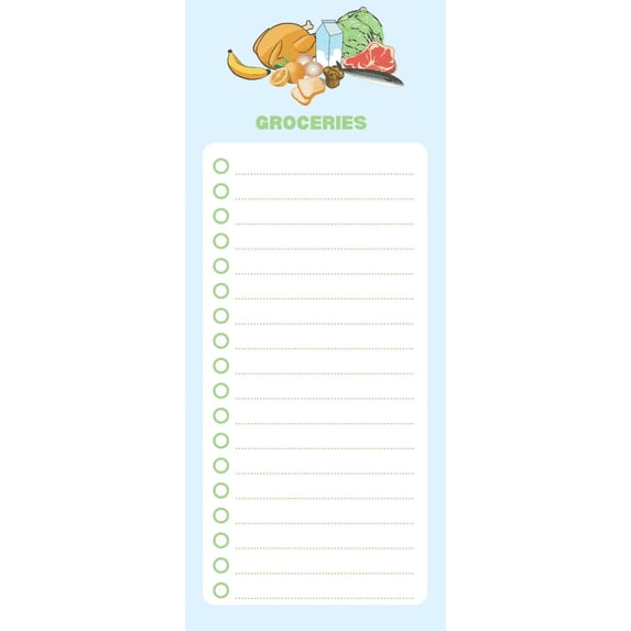 Grocery List Notepad