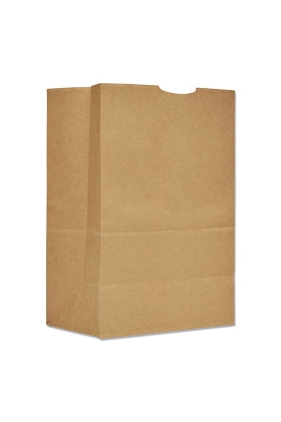 Grocery Paper Bags, 1/6 BBL Size, Extra Heavy-Duty, 75# Basis Weight, 12" x 7" x 17", Kraft, 400/Bun | Bundle of 2