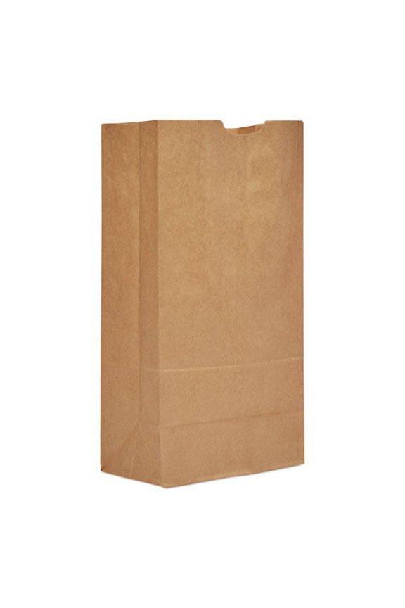 Grocery Paper Bags, 20 Lbs Capacity, #20, 8.25"w X 5.94"d X 16.13"h, Kraft, 500 Bags | Bundle of 2 Bundles