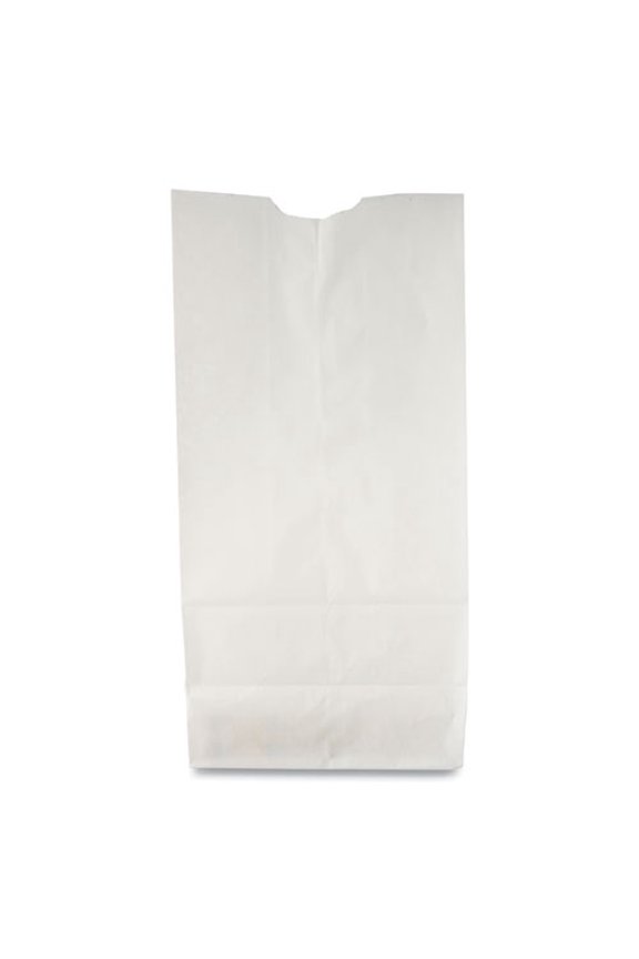 Grocery Paper Bags, 35 Lbs Capacity, #10, 6.31"w X 4.19"d X 13.38"h, White, 500 Bags | Bundle of 2 Bundles