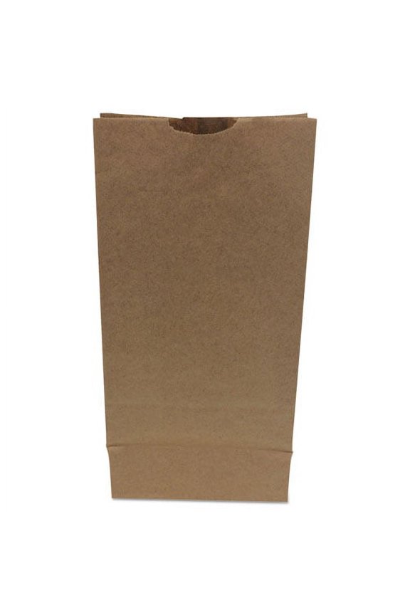 Grocery Paper Bags, 50 Lbs Capacity, #10, 6.31"w X 4.19"d X 13.38"h, Kraft, 500 Bags | Bundle of 2 Bundles