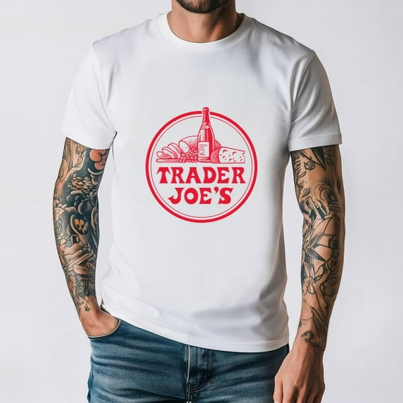 Grocery Store Fan Favorite Logo Classic Retro Market Style Unisex T-Shirt, for men & women, up to size 5XL.