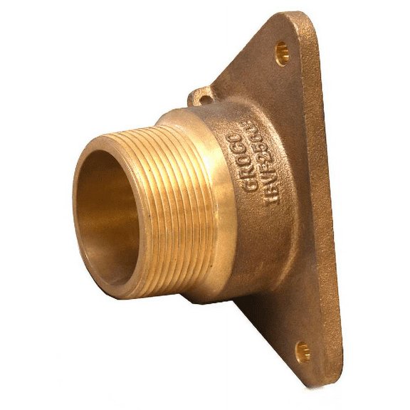 Groco Boat Flange Adaptor IBVF-2500 | Carver 2 1/2 Inch Bronze